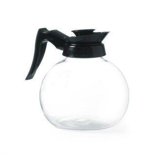 COFFEE POT GLASS BLACK