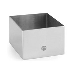 DECORATION RING SQUARE 8X8CM