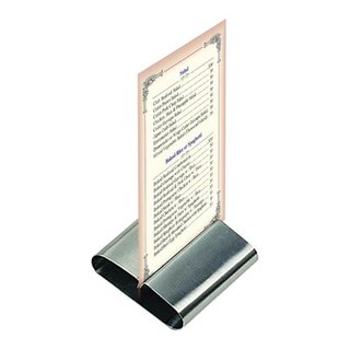 MENU CARD HOLDER S/S