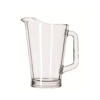 PITCHER GLASS 37oz/1 LITER - CASE OF 6 EACH