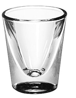 WHISKEY/SHOT GLASS 1oz - CASE OF 6 DOZEN