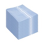 NAPKIN BISTRO 18X22" REVERSE BABY BLUE - PACK OF 25 EACH