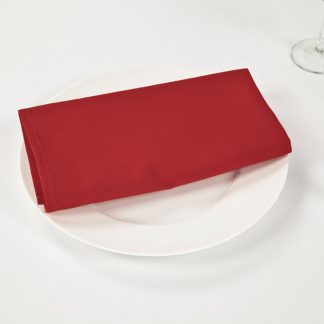 NAPKIN 20X20" RED - PACK OF 25 EACH