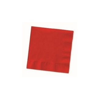 DINNER NAPKIN RED 2 PLY TBD - CASE OF 8 PACK