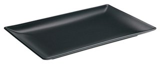 KURO BLACK RECTANGULAR 30X20CM