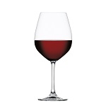 BURGUNDY GLASS SALUTE 12/CS