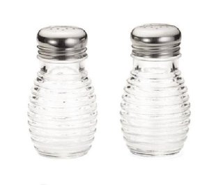 SALT & PEPPER SHAKERS S/S 2oz
