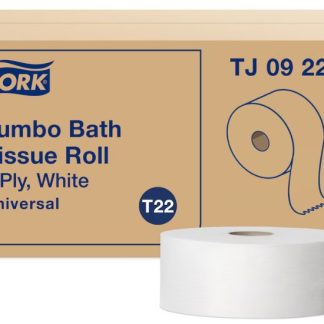 TOILET PAPER JUMBO ROLL OF 1000' 2PLY - CASE OF 12 ROLL