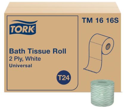 TOILET PAPER ROLL OF 500' 2 PLY - CASE OF 96 ROLL