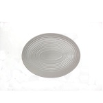 COUPE OVAL PLATTER 9.5" STONE - EACH