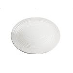 COUPE OVAL PLATTER 13.25" CHALK - EACH
