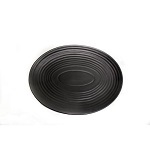 COUPE OVAL PLATTER 13.25" ONYX - EACH