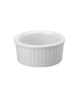 RAMEKIN FLUTED 7oz. WHITE - DOZEN