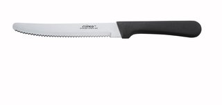 STEAK KNIFE PLASTIC HANDLE