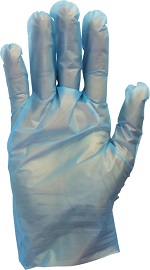 POLY HYBRID GLOVES BLUE TBD - BOX OF 100 EACH