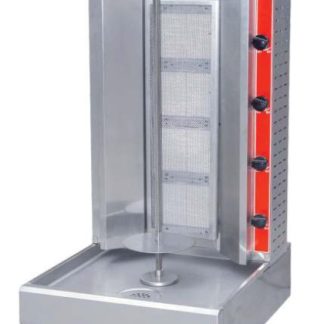 GAS KEBAB MACHINE 21"x 37" - 120V (54x94cm)