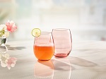 STEMLESS WINE 15oz BLUSH - CASE OF 1 DOZEN