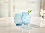 STEMLESS WINE 15oz SAPPHIRE - CASE OF 1 DOZEN
