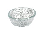 SPECKLED GLASS SAUCE JUG GREY