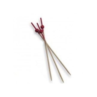 "RED BALL" PICKS 12CM - BOX OF 20 PACK