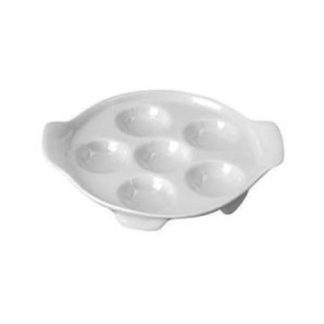 ESCARGOT DISH 6 HOLES - DOZEN