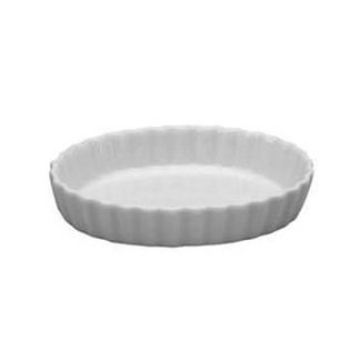 OVAL QUICHE DISH FLUTED 5.75" - DOZEN