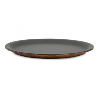 NON-SLIP TRAY 14" DORADO DARK GREY SRT