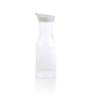 CAPRI SQUARE GLASS CARAFE SMALL 32oz SRT