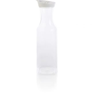 CAPRI SQUARE GLASS CARAFE LARGE 50oz SRT