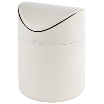 TABLE GARBAGE BIN WHITE - EACH