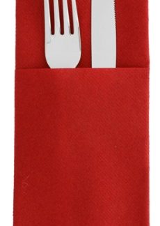 NAPKIN KANGAROO BURGUNDY 40X40CM - CASE OF 14 PACK