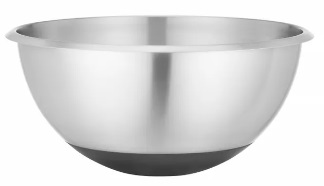 MIXING BOWL WITH RUBBER BASE 33CM