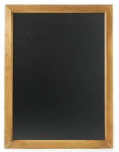 WALL BLACKBOARD 60X80CM