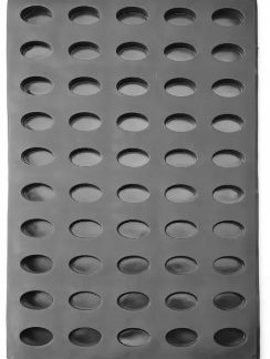 SILICONE MOULD OVAL 57X37.5X2CM