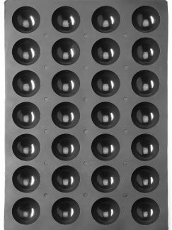 SILICONE MOULD SEMI SPHERE 60X39.5X3.5CM