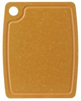 CUTTING BOARD WOOD FIBRE BROWN 44X32.5X6CM