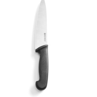 COOK'S KNIFE BLACK 18CM