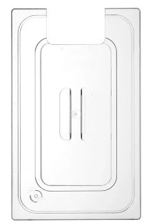 LID FOR CONTAINER GN 1/2 WITH SOUS VIDE STICK RECESS