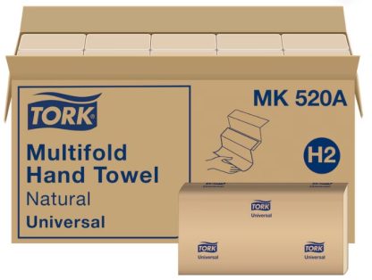 MULTIFOLD TOWELS NATURAL H2 TBD - CASE OF 4000 EACH