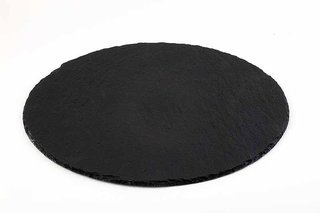 NATURAL SLATE TRAY ROUND