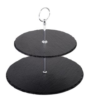 STAND SLATE 2-TIER