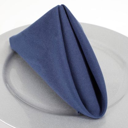 NAPKIN 20X20" NAVY 6.8oz - CASE OF 12 PACK