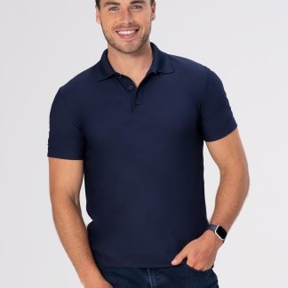 MEN'S POLO SHIRT NAVY - SIZE 2XLARGE