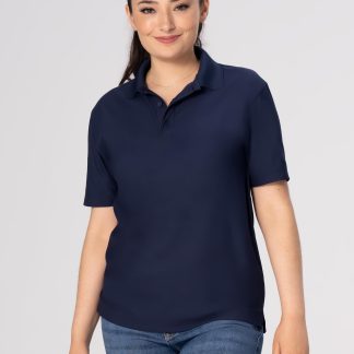 WOMEN'S POLO SHIRT NAVY - SIZE XSMALL