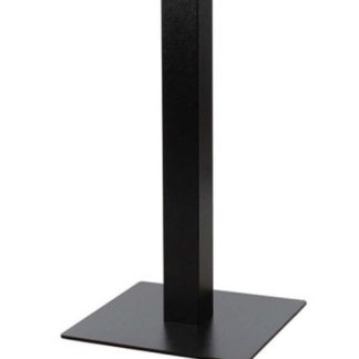 TABLE BASE FOX SQUARE 40X40CM BLACK