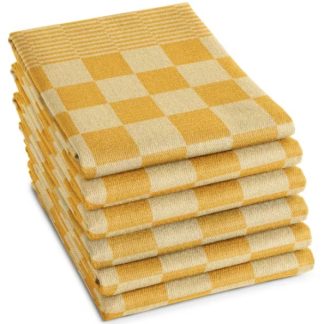 TEA TOWEL YELLOW 6EA/PACK TBD