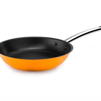 FRY PAN YELLOW EXCALIBUR NON-STICK 28CM INDUCTION READY