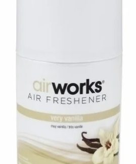 AIRWORKS® METERED AEROSOL REFILL 7oz VANILLA - CASE OF 12 EACH